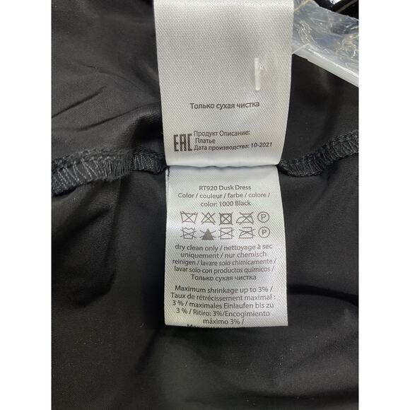 Rotate Birger Christensen Black Dusk Cutout Patent-Pu Mini Dress Size 2 - NWT - Picture 5 of 5